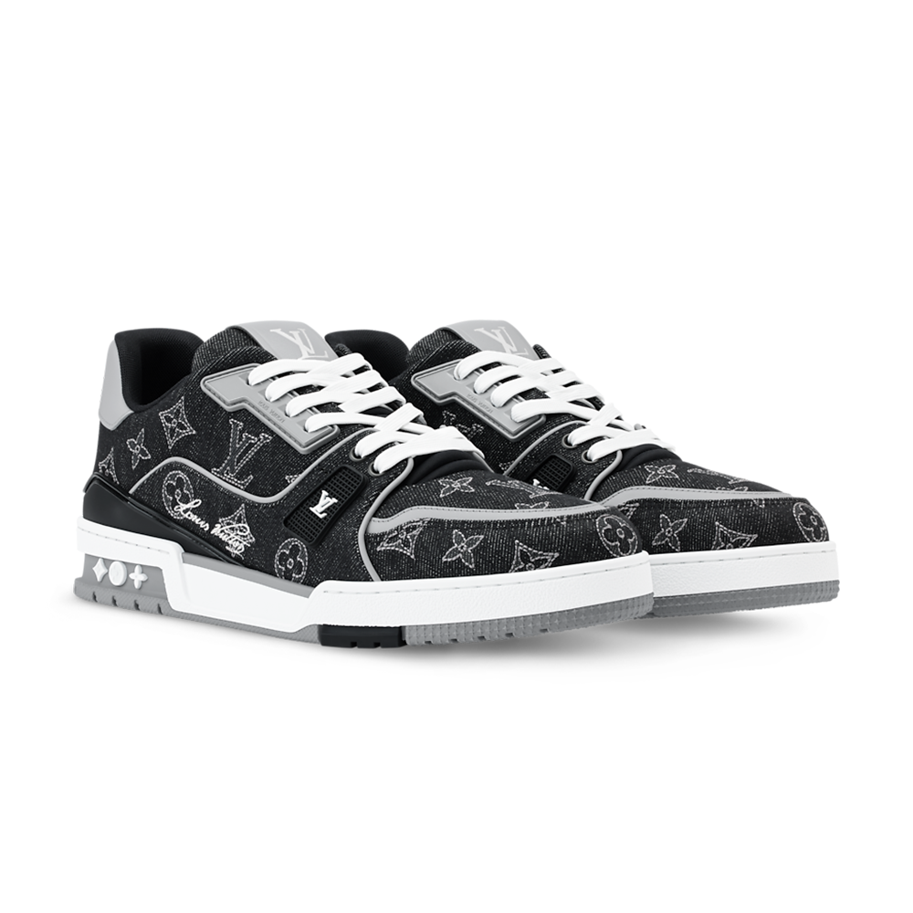 LV Trainer Sneaker Revisited This Season In Monogram