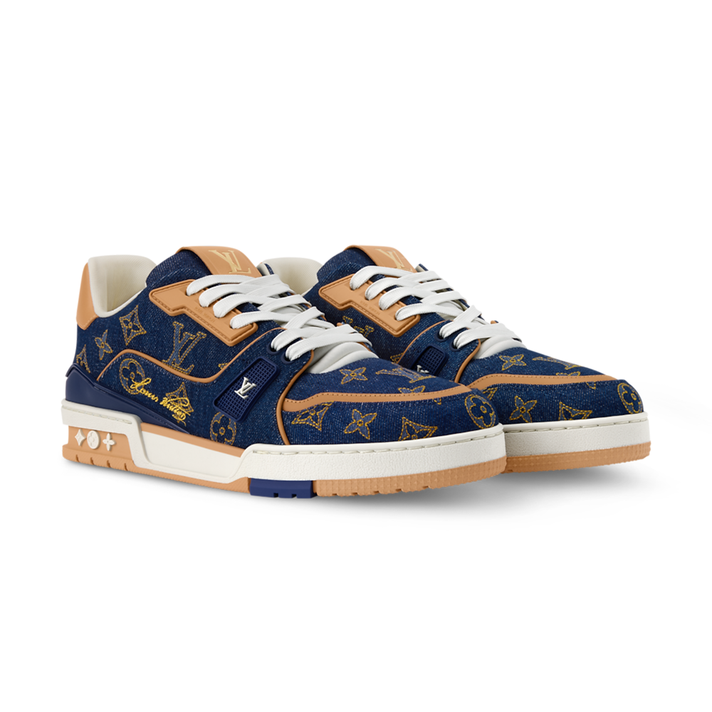 LV Trainer Sneaker Revisited This Season In Monogram