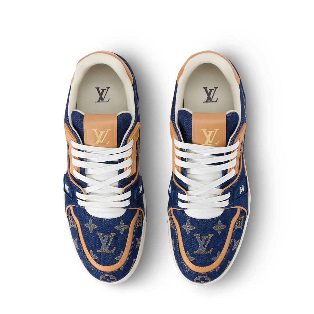 LV Trainer Sneaker Revisited This Season In Monogram