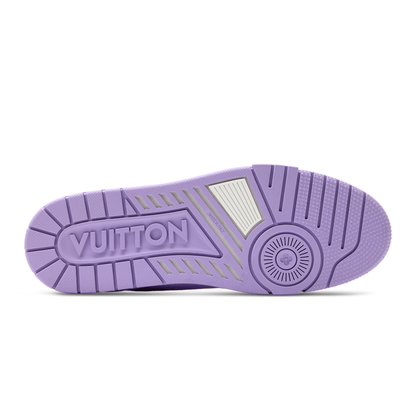 LV Trainer Sneaker Comes In Monogram-Printed Canvas Purple