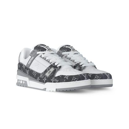 Louis Vuitton LV Trainer Sneaker ‘Denim Monogram Grey’