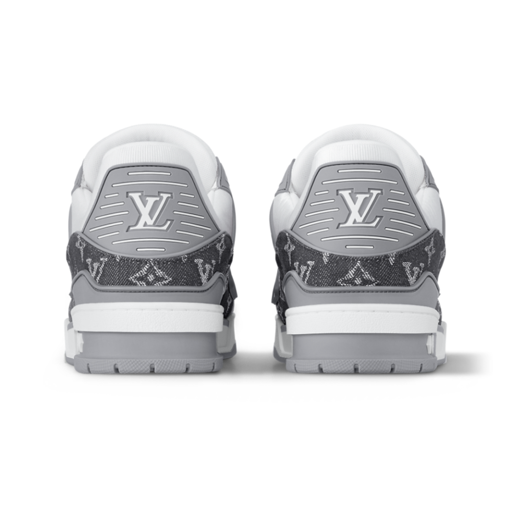 Louis Vuitton LV Trainer Sneaker ‘Denim Monogram Grey’