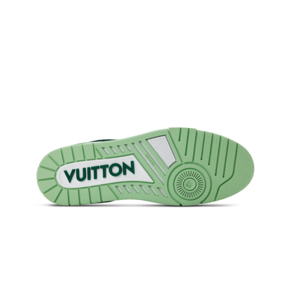 Louis Vuitton LV Trainer Sneaker ‘Denim Monogram green’