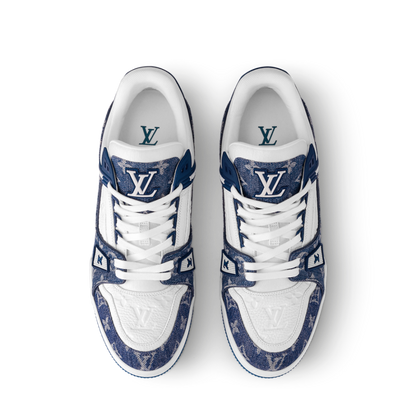 Louis Vuitton LV Trainer Sneaker ‘Denim Monogram Blue’