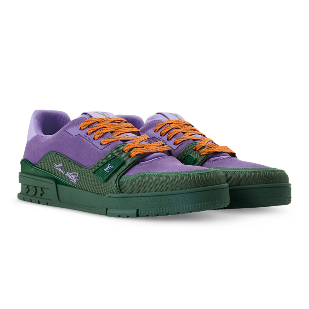LV Trainer Sneaker Waterproof Nubuck Leather