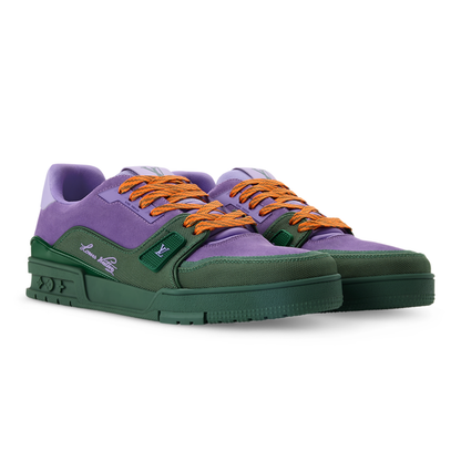 LV Trainer Sneaker Waterproof Nubuck Leather