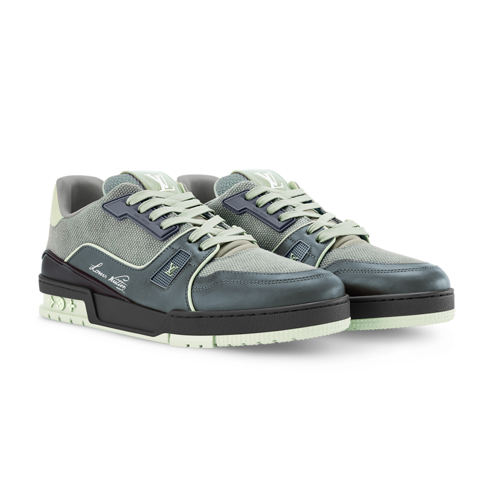 LV Trainer Sneaker Waterproof Nubuck Leather