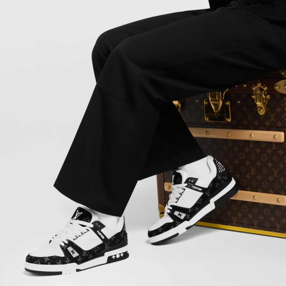 Louis Vuitton LV Trainer Sneaker ‘Monogram Black Denim’