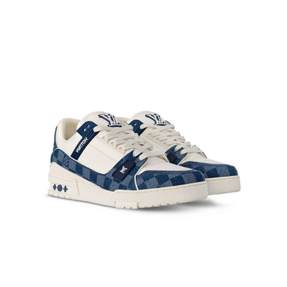 Louis Vuitton LV Trainer Sneaker ‘Damier Denim Blue’