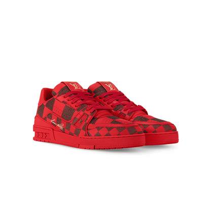 Louis Vuitton LV Trainer Sneaker ‘DarkRed’