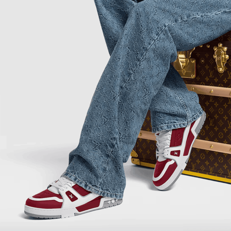 Louis Vuitton LV Trainer Sneaker ‘FireBrick’