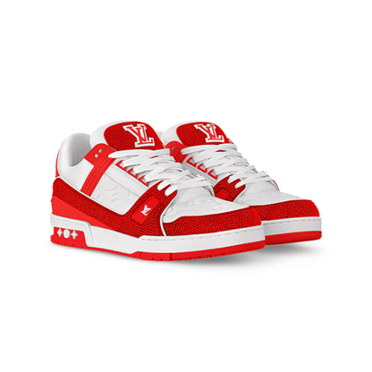 Louis Vuitton LV Trainer Sneaker ‘Red Crystals’