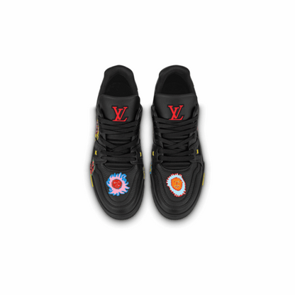 Louis Vuitton LV Trainer Sneaker x Yayoi Kusama ‘Black Print’