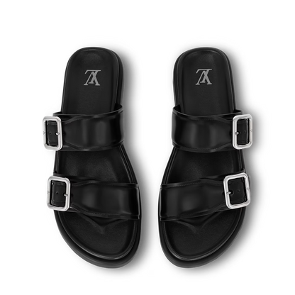 LV Venice Mule Black