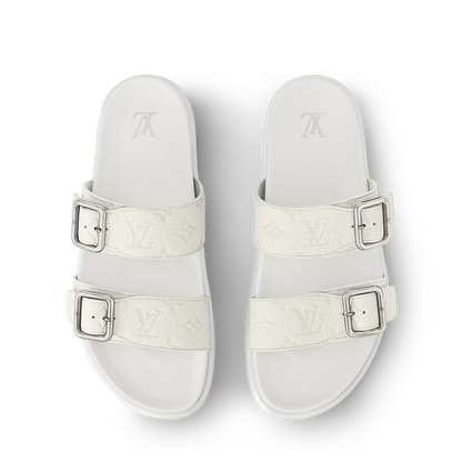 LV Venice Mule White