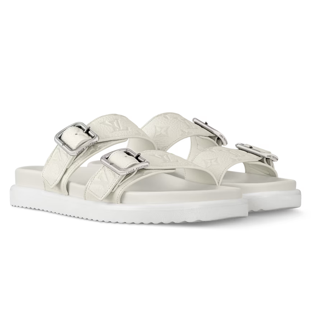 LV Venice Mule White