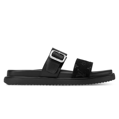 LV Venice Mule Taupe Black