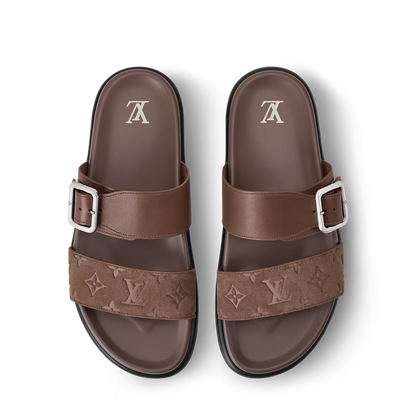 LV Venice Mule Taupe Brown