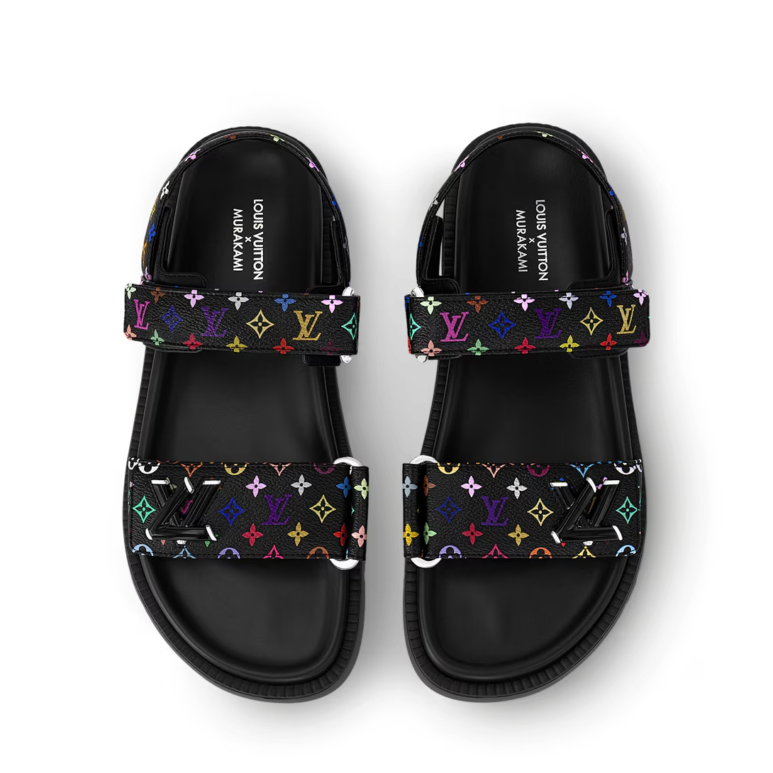 LV x TM LV Sunset Flat Comfort Sandals