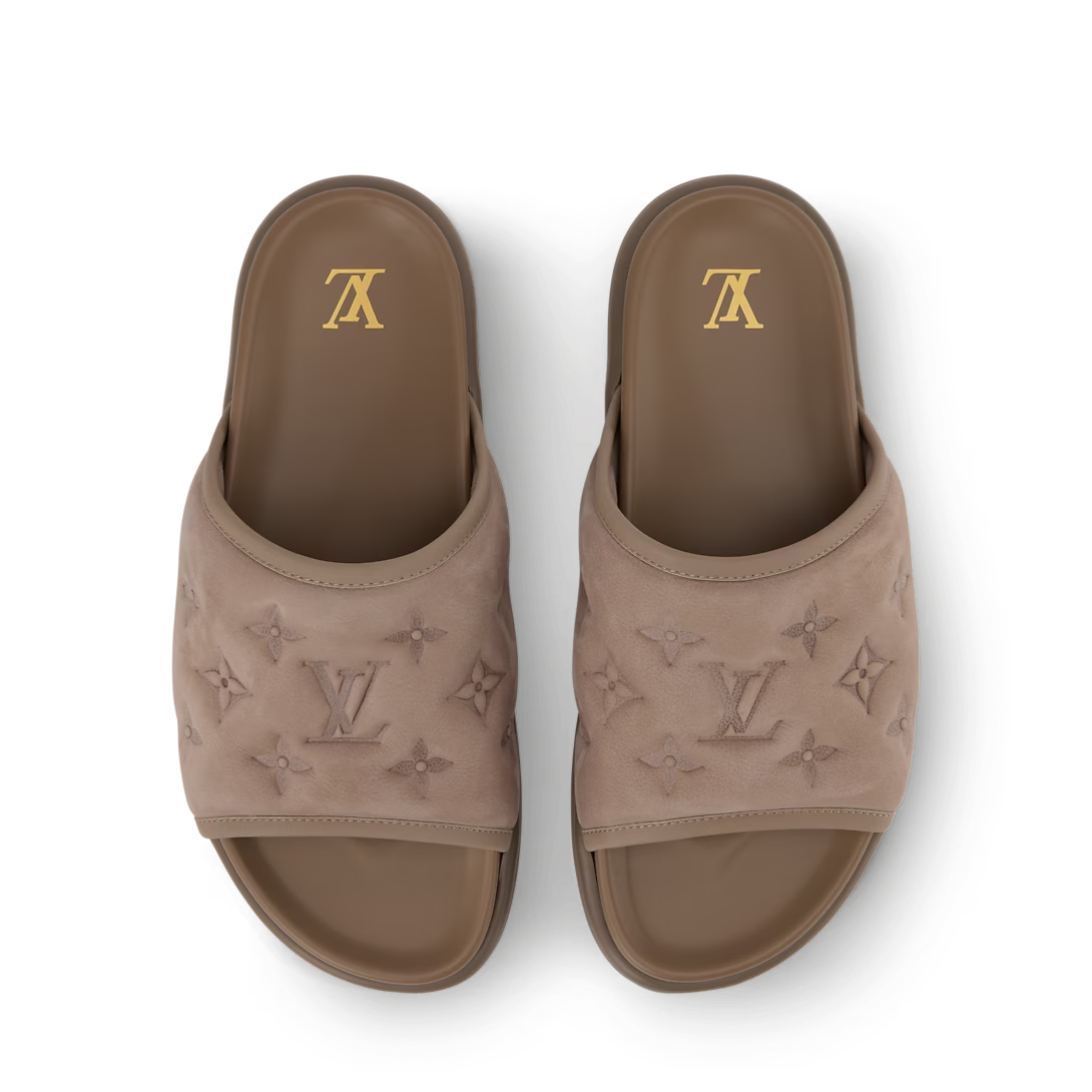LV Miami Mule Taupe Brown