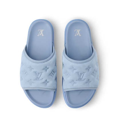 LV Miami Mule Blue