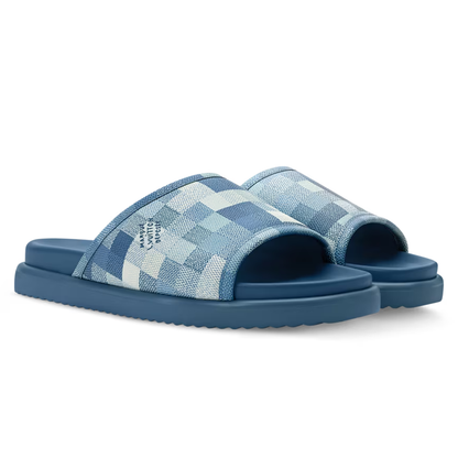 LV Miami Mule Blue