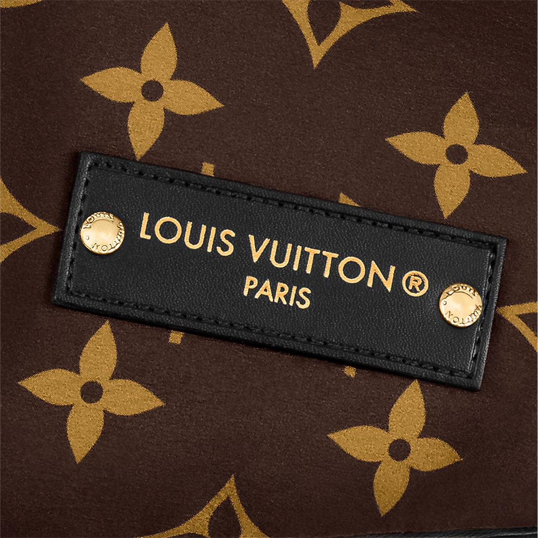 LV Pool Pillow Flat Comfort Mule Cocoa Brown