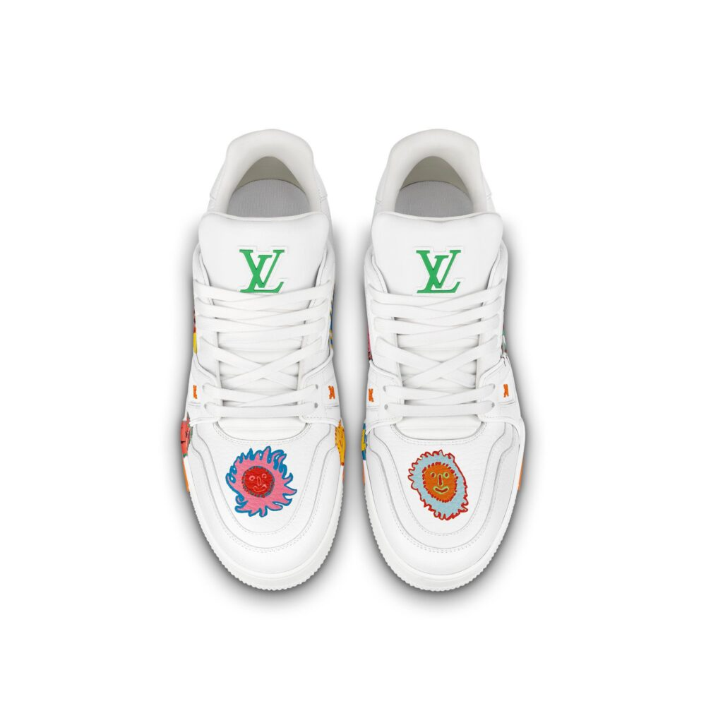 Louis Vuitton x Yayoi Kusama Trainer “White Print”