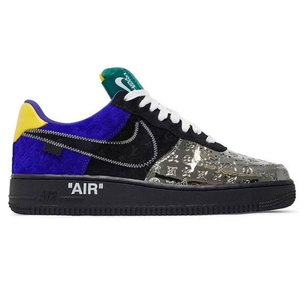 Air Force 1 x Lv Multicolor Patch Work Best Quality
