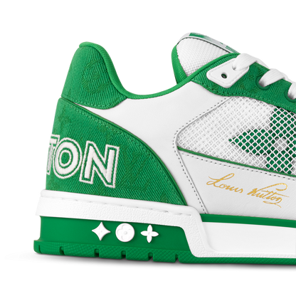 Louis Vuitton LV Trainer Sneaker ‘Green Mesh’