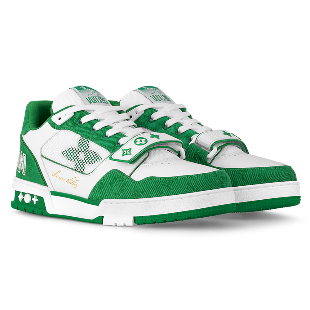 Louis Vuitton LV Trainer Sneaker ‘Green Mesh’
