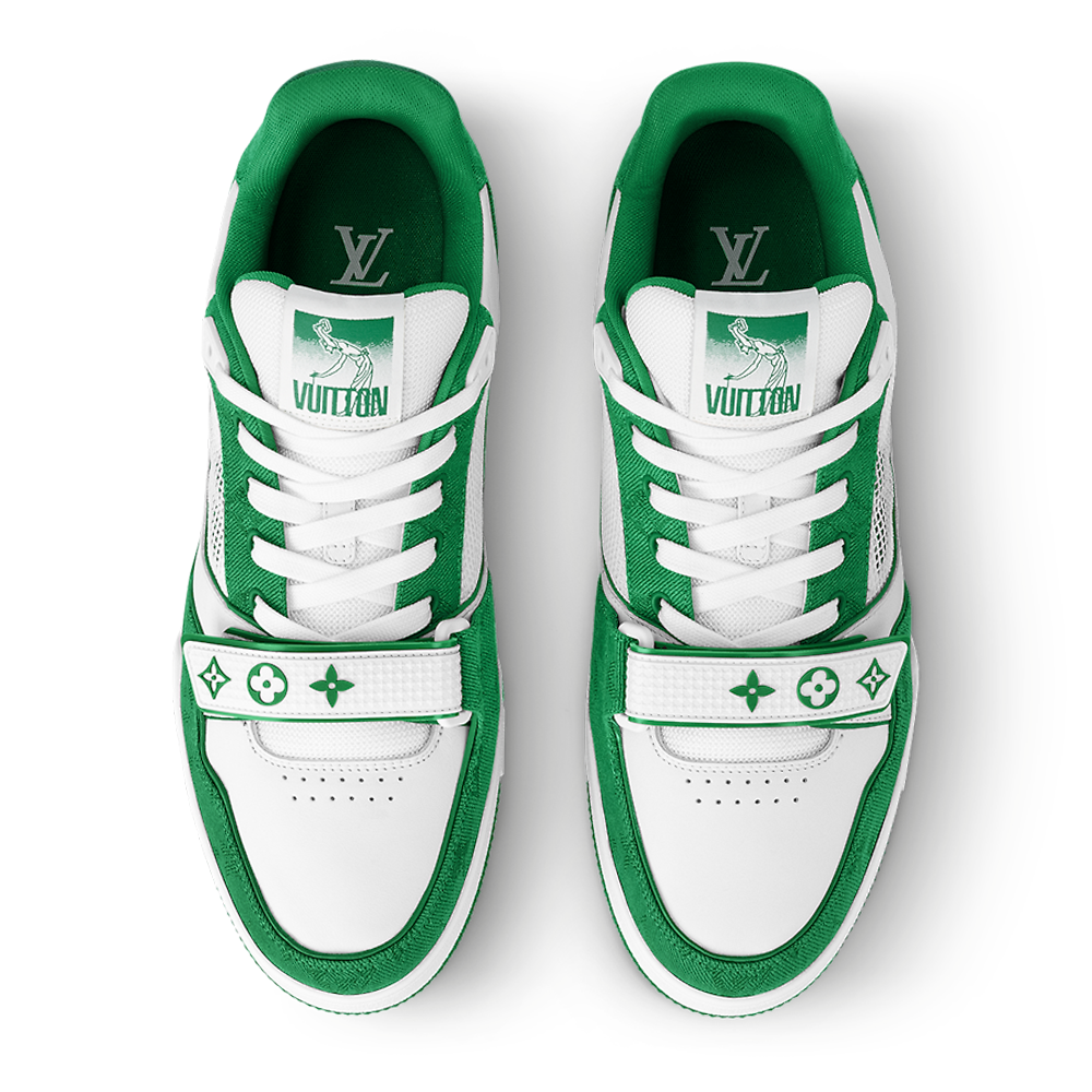 Louis Vuitton LV Trainer Sneaker ‘Green Mesh’